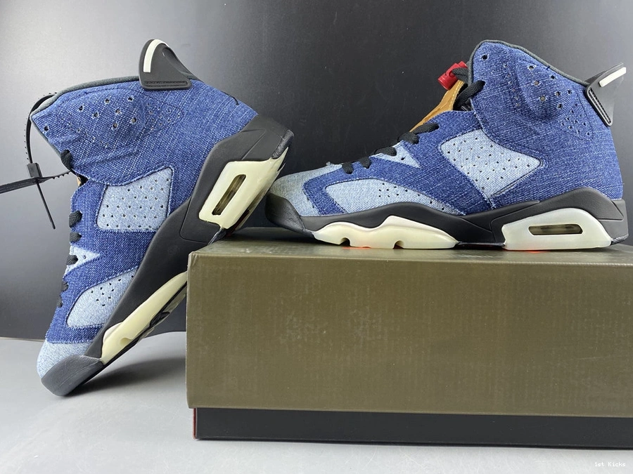 CT5350-401 Jordan  Denim” 6 Air “Washed 1014
